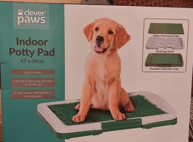 Clever Paws Indoor Potty Pad (Brand New) - 47 x 34cm