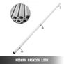 Stair Handrail 6ft Length Stair Rail Aluminum Handrails for Stairs 200lbs Load Capacity Stairway Railing Long Steel Pipes Hand Rails for Indoor Stairs Wall Mount Staircase (FREE SHIPPING) Image 2