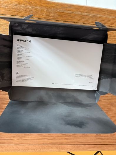 Apple Watch Ultra 4 GPS + Cellular 49mm Black Case Burgundy Trail Loop M/L