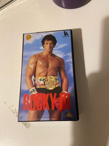 Rocky 3 vhs tape