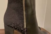 DKNY Black &amp; Gold Boots Postage Included