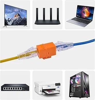10 inch 0.5U 12 Port Blank Keystone Patch Panel with Cat6 RJ45 Keystone Jack Insert for DeskPi RackMate T0/T1/T2 Network Cabinets/Server Rack