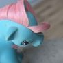 Light blue colour Short hair Version Bowtie Shy Pose Bow Tie MLP G1 My Little Pony 1983 Image 2