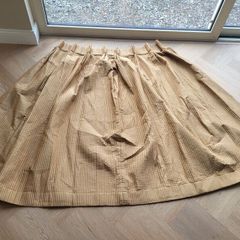 Gold French Pleat curtains
