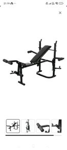 Foldable weight bench