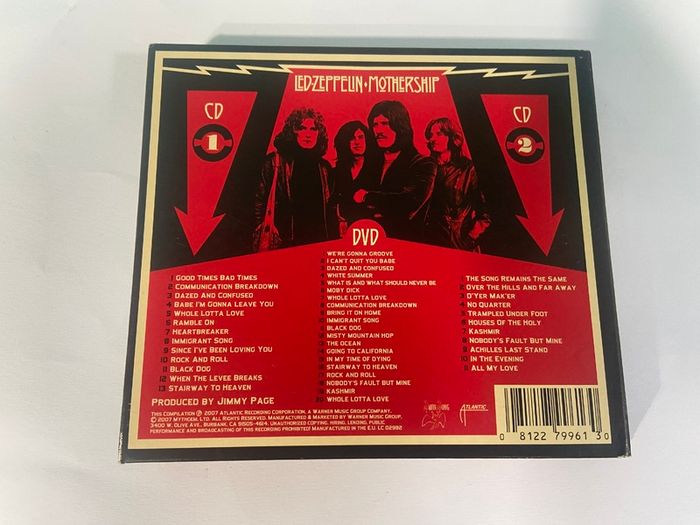 Led Zeppelin Mothership Double CD & DVD