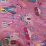 Blackput pink princess eyelet curtains Image 4