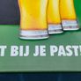59x39 CMS Dutch Heineken enamel sign. Image 7