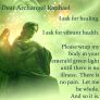 Handmade Glass & Crystal Archangel Raphael Bracelet Image 3