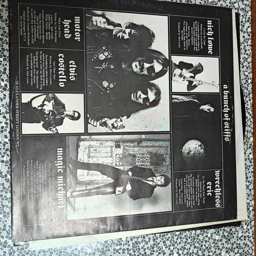 Stiff Records, A Bunch of Stiffs compilation, German Copy from 1977, Motorhead, Elvis Costello, Nick Lowe.