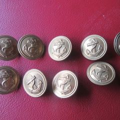 Naval Buttons Military