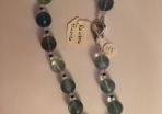 Rainbow fluorite necklace