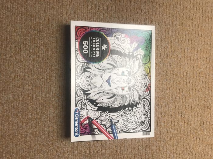 Colour Me Therapy Puzzle 500 pieces