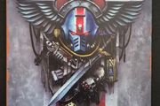 WARHAMMER 40K, vintage style metal sign .