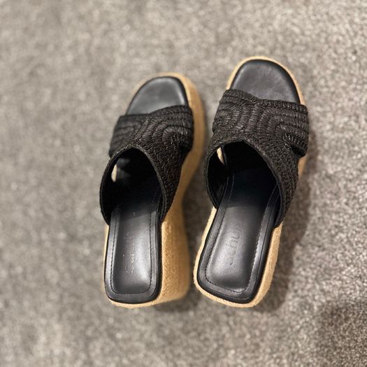 New Women shoes sandals SchuhValeta Wedge in Black