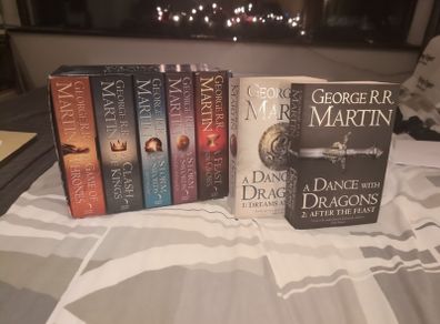 A Song of Ice and Fire (Game of Thrones) book collection