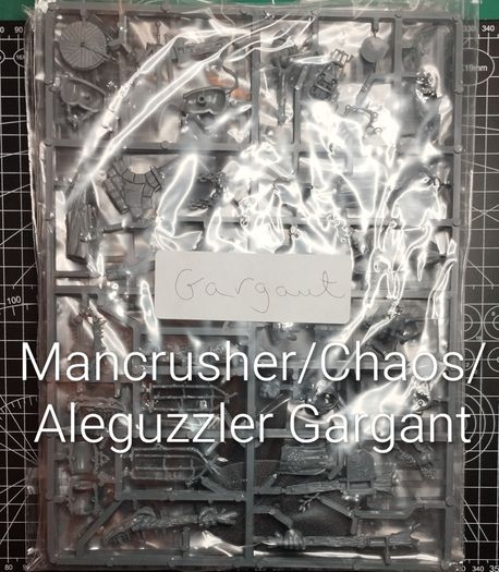 Warhammer Age of Sigmar Sons of Behemat Mancrusher/Aleguzzler/Chaos Gargant