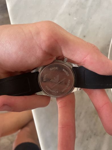 armani watch
