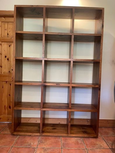 Solid Teak Bookcase