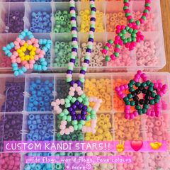 Custom Kandi stars!