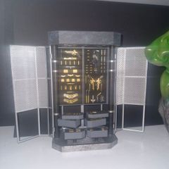 batman the dark knight tumblr and armoury 1/12 goes with inart perfectly like hot toys