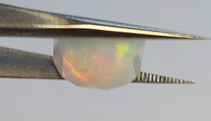 Faceted Ethiopian opal 4.1 ct