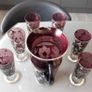 6 glasses and big jug Image 3