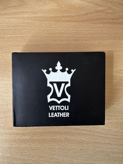 Vettoli Leather Wallet Brown Brand New