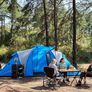 Camping Tunnel Tent 4-6 Man Large Family Tent With 2 Bedroom 4 Person Tent 3000mm Waterproof With Living Area 6 Man Tents for Camping Outdoor Hiking UV Protection with Carry Bag (FREE POSTAGE) Image 2