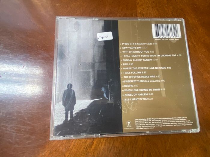 The Best of U2 1980-1990 CD