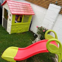 Playhouse and Slide set