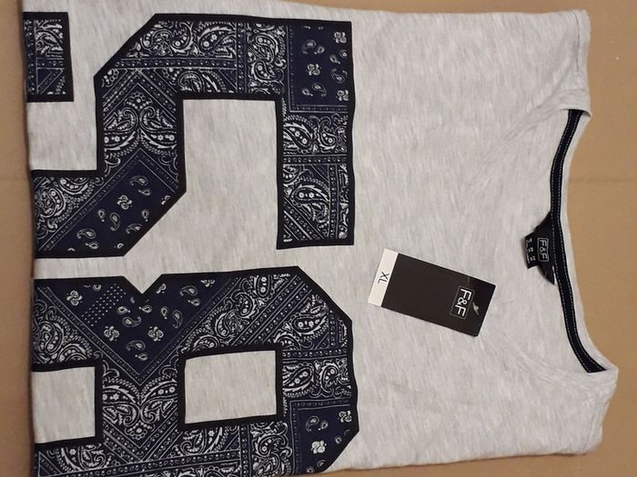 F&F Men's "58" T-Shirt in Size XL (Brand New & Tagged)