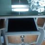Mirrored side table and matching lamp Image 2