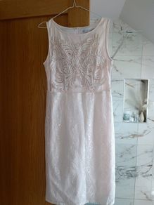 Boutique Rowen avenue occasion lace dress 10/12 S M wedding confirmation communion