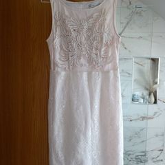 Boutique Rowen avenue occasion lace dress 10/12 S M wedding confirmation communion
