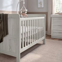 REDUCED FOR QUICK SALE Mamas & Papas Atlas 2 in 1 Convertible Cot bed Toddler Bed with Mattress - REDUCED