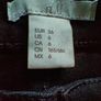 Black Studded High waisted stretchy jeans, H&M, size 36 Image 3