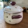 Rare Vintage Villeroy & Boch Petite Fleur Enamel Pot Image 2