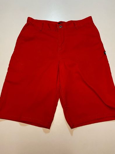 DC Skatewear Ladies Red Shorts W28