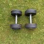 17.5kg Dumbbells x2 Image 2