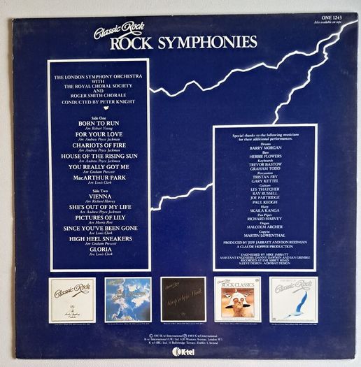 Classic Rock Symphonies Vinyl