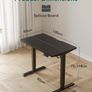 Electric Standing Desk For Gaming 100 x 60 cm Heigh Adjustable Stand up Image 10