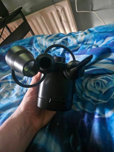 Electric pump for airbeds