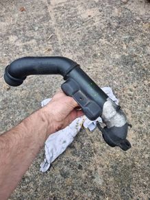 Peugeot partner citroen berlingo turbo hose resonator pipe