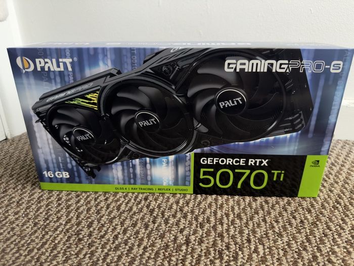 Palit RTX 5070 Ti 16GB - Factory Sealed