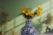 Handmade and Hand Painted Ceramic Flower Vase | Warehouse Clearance | Massive Discount | Bargain price