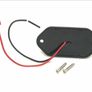 2pcs LED White Rear Number plate Lights Trailer Truck Caravan Bus Tailights Image 5