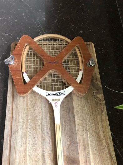 vintage tennis racket