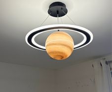 Planet Ceiling Light | Space Bedroom Light