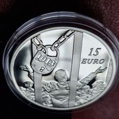 Ireland 2013 Silver Proof The Lockout 15 Euro Coin Centenary of 1913 Dublin Lockout